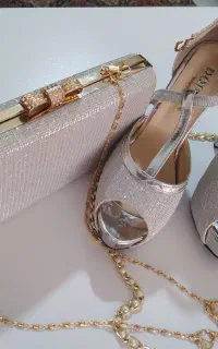 ست کیف و کفش مجلسی سایز ۳۶