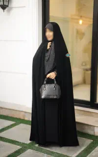 چادر مشکی کره ای نو قد ۱۶۵
