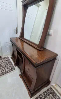 سرویس خواب دو نفره تمام چوب ملچ 1/8×2