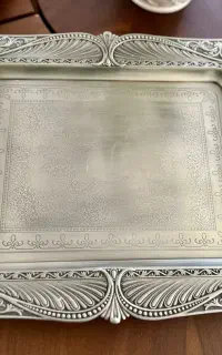 سینی پذیرایی پایه دار