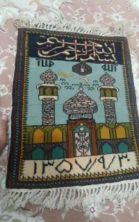 تابلو فرش دستباف قدیمی