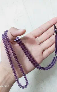 تسبیح سندلوس یاسی بنفش