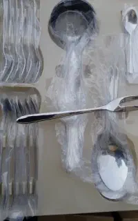 سرویس آشق و چنگال استیل نگیر بیست و چهار نفره