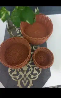 آموزش صفر تا صد سبد بافی با مفتول پلاستیکی(۳روزه)