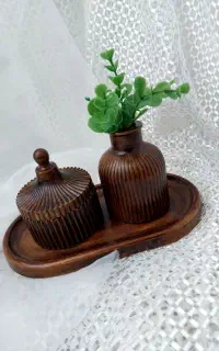 تعدادی قالب های سنگ مصنوعی با همه وسایل