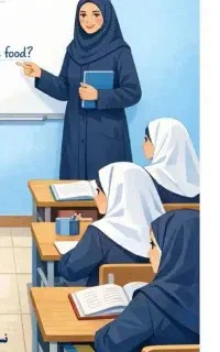 تدریس زبان انگلیسی دختران متوسطه اول