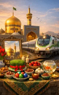 بلیط قطار/تهران/ مشهد/تور مشهد