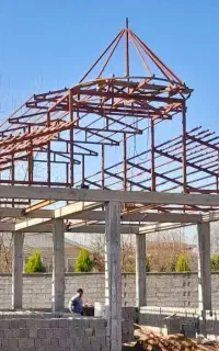 اسکلت سازی سربندی فلزی ،جوشکاری