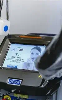 اجاره دستگاه لیزر دکا موتوس