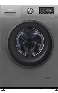 لباسشویی ۸ کیلو هایسنس رنگ سیلور