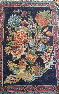 روفرشی مخمل شانل کش دار ۹ متری