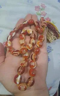 تسبیح طرح کهربا