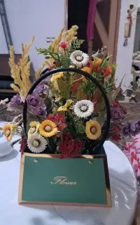 گل مصنوعی  برای کادو