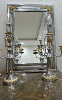 آینه و شمعدان