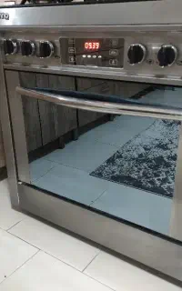 گاز استیل صفحه شیشه طرح فر تکنو