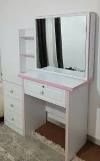 میز آرایش و کمد کتابخانه سه کشو