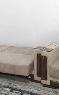 مبل تخت شو ، شاسی فلزی ۱۰ نفره باکس دار ترک