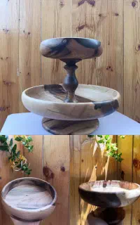 گالری ظروف چوبی