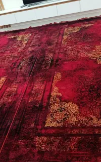 دوتخته فرش دوازده متری قرمز طلایی