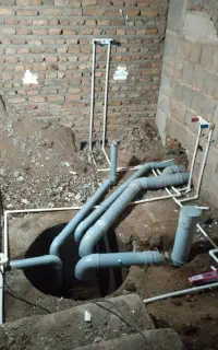 لوله کشی آب فاضلاب خرده کاری