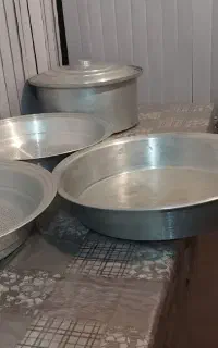 قابلمه،تشت،آبکش روحی