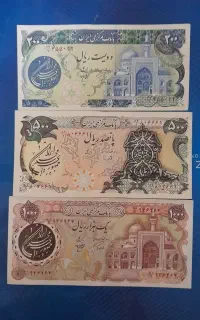 ۲۰و۵۰و۱۰۰تومانی نو بانکی کلکسیونی