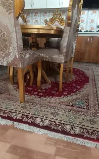 میز غذا خوری 6 نفره چوبی