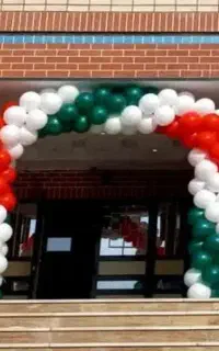 بادکنک آرایی یسرا گل آرایی طاق افتتاحیه حرفه ای