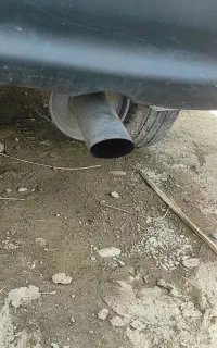 لوله اگزوز رنجوری