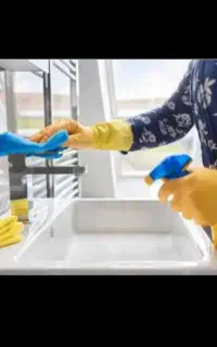 خانم جهت نظافت منزل