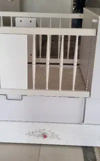 تخت و کمد کودک ساحل چوب