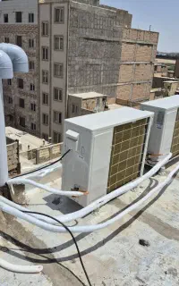 نصب کولر گازی شرکتی غیرشرکتی با ضمانت