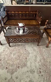 مبل چوبی سنتی