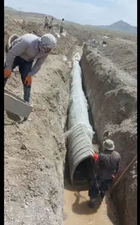 چاکن  حفره چاه  استخر سیمانکاری