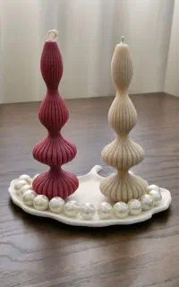 شمع های دستساز و دکوری