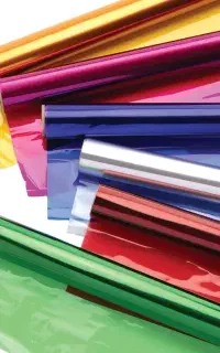 رول ریبون رنگی مشکی طلایی نقره ای صدور کارت pvc