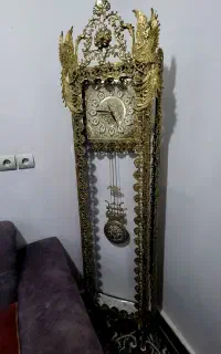 ساعت برنز وبوفه پلی استر