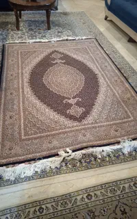 قالیچه تبریز نقش ماهی