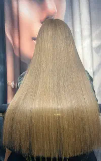 مدل کراتین رنگ اکستشن مو
