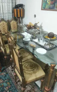 میز نهارخوری سلطنتی 8نفره