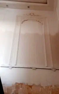 انواع گج کاری و کارای لکه کاری ساختمان
