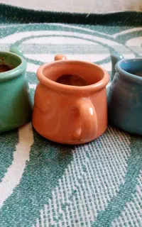 گلدان سفالی