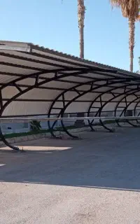 اجرای سایبان و پارکینگ