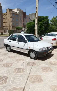 پراید دوگانه مدل87بی رنگ