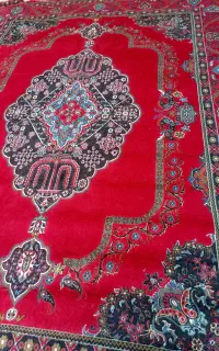 دو عدد فرش طبیعی و ماشینی