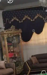 پرده بالن دار و کتیبه