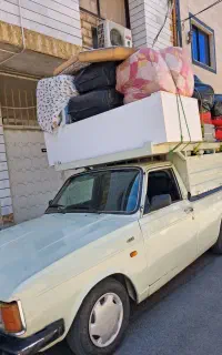 وانت تلفنی کرایه ای و اثاث کشی با کارگر