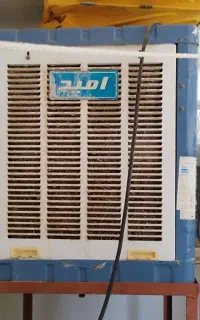 کولر آبی و چهار پایه با هم