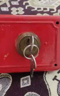 قفل درب کوچه و درب حیاط