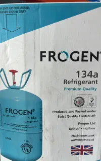 گاز R134 فروژن انگلیسی